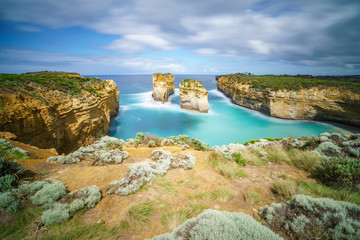 Obraz premium tom and eva lookout, great ocean road in victoria, australia