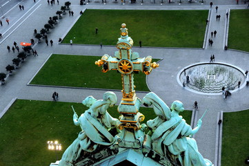 Berliner Dom, Details von der Domkuppel aus gesehen © fotograupner