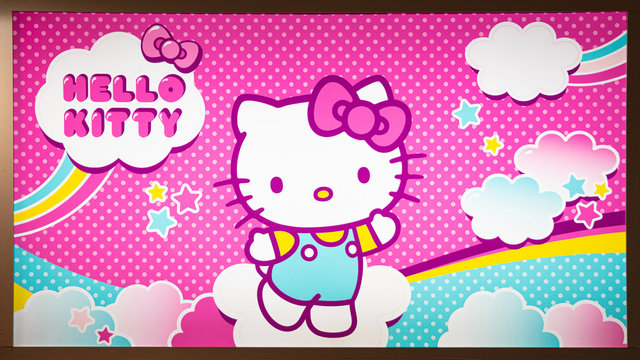 Hello kitty website hi-res stock photography and images - Alamy