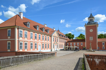Medieval gothic castle in Lidzbark Warmiński, Warmian-Masurian Voivodeship, Poland.