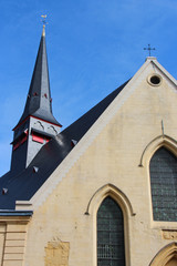 Fototapeta premium medieval (?) chapel in lille (france)