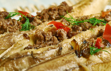 Stuffed Baked Plantains