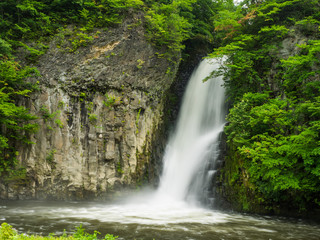 Fototapeta na wymiar choshinotaki falls　銚子の滝