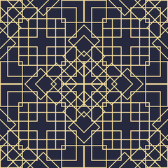 Decorative seamless pattern vector of different geometric forms. Abstract pattern for design cards, invitations, wallpaper, wrapping paper, packaging. Square, rhombus, triangle, line.