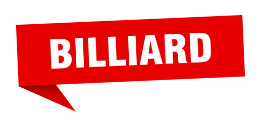 billiard speech bubble. billiard ribbon sign. billiard banner