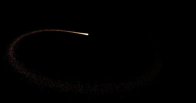 A space comet that allows you to make a fantastic transition between video clips.With alpha channel. 4K