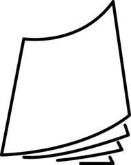 catalog icon, vector illustration.