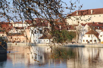 Die Isar und Landshut
