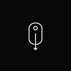 Scroll down up - computer mouse icon