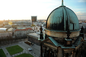 Rundumblick von der Kuppel des Berliner Dom © fotograupner