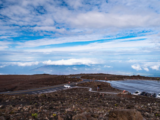 Fototapeta na wymiar Haleakala National Park Maui. A scenic national park known as the “house of the sun”. Upcountry Maui to the southeastern coast.