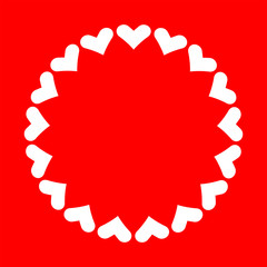 Design for celebrating the Valentine's day annual event.