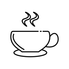 coffee icon vector design logo template EPS 10