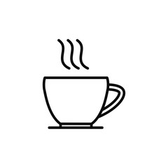 coffee icon vector design logo template EPS 10