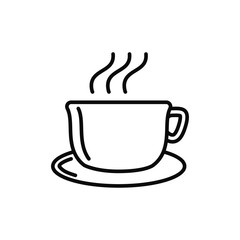 coffee icon vector design logo template EPS 10