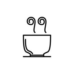 coffee icon vector design logo template EPS 10