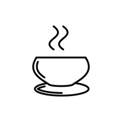 coffee icon vector design logo template EPS 10