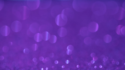 Defocused abstract bokeh light background, purple