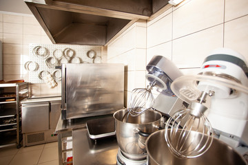 Stainless steel equipment for the production of food