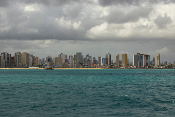 Obraz premium Tourism city. The city of Fortaleza, State of Ceara, Brazil, South America. 