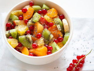 Hit pure vegan raw Food, seasonal salad. Concept-healthy eating, health and fitness concept.