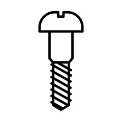 screw icon vector