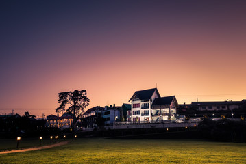 Nuwara Eliya night landscape photography