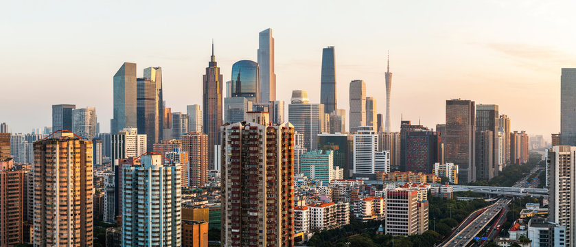 Guangzhou city skyline © NAYUKIFILMS