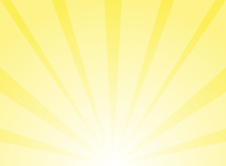 Sunlight vertical background. Orange color burst background with shining stars. Vector illustration.