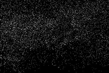 Grain abstract  texture isolated on black background. Noise design element. Distress overlay textured. Vector illustration,eps 10.