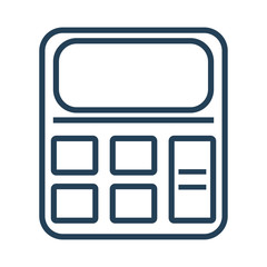 calculator icon design vector logo template EPS 10