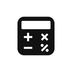 Obraz premium calculator icon design vector logo template EPS 10