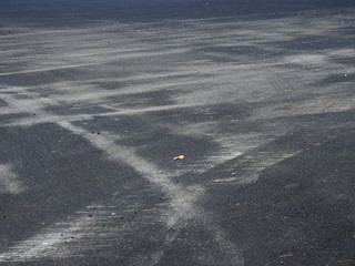 abandoned asphalt road texture