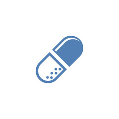 capsule icon vector design logo template EPS 10