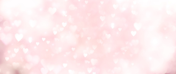 Abstract pastel background with hearts - concept Mother's Day, Valentine's Day, Birthday - spring colors - 321498793