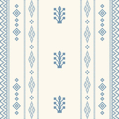 Seamless geometric ornamental vector pattern on white background. Abstract background motif ulos. creative design cloth pattern. tribal ethnic design