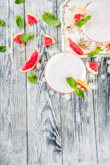  Cold citrus martini cocktail. Aperol spritz