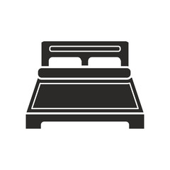 Bed icon design vector logo template EPS 10
