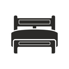 Bed icon design vector logo template EPS 10