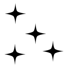 sparkle icon vector design logo template eps 10