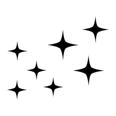 sparkle icon vector design logo template eps 10