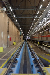 Obraz premium train in the station
