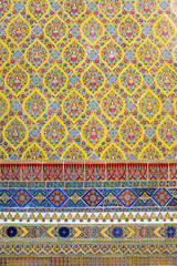 thai pattern in temple