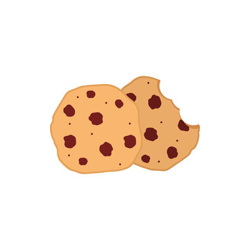 Isolated sweet cookies vector design