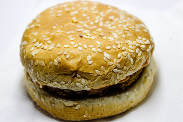 A picture of veg burger