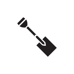 Shovel icon vector design template
