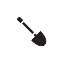 Shovel icon vector design template