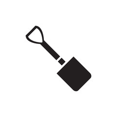 Shovel icon vector design template