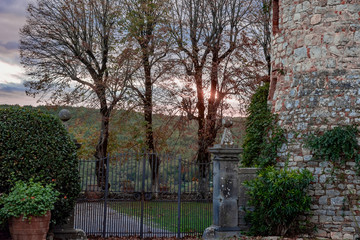 Castello di Meleto In Chianti in the Province of Siena