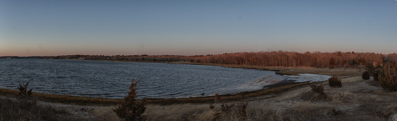 Panoramic Photo of Marion Harbor